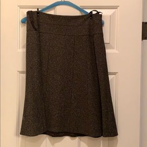 Antonio Melani brown wool skirt